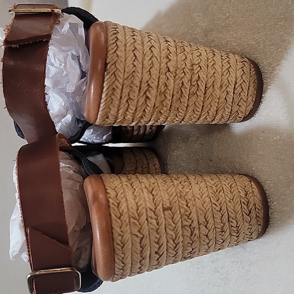 Eurostudio Flex Womens Sandals Comfort Sandals Blue Sandals Size 7 (39EU) - Picture 6 of 11